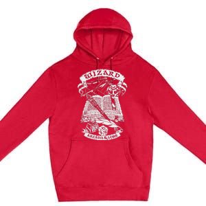 Fantasy Role Playing Game Wizard Premium Pullover Hoodie