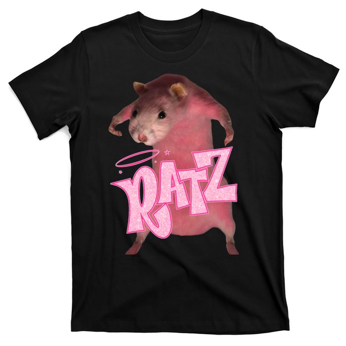 Funny Ratz Pink Rat Ratz Meme T-Shirt