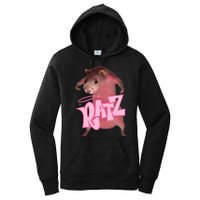 Funny Ratz Pink Rat Ratz Meme Women's Pullover Hoodie