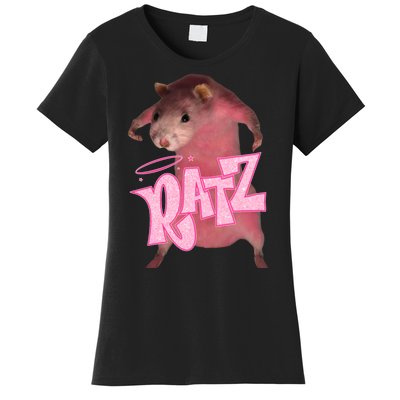 Funny Ratz Pink Rat Ratz Meme Women's T-Shirt