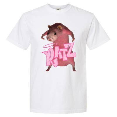 Funny Ratz Pink Rat Ratz Meme Garment-Dyed Heavyweight T-Shirt