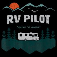 Funny Rv Pilot Camping Gift Funny Motorhome Travel Vacation Gift Cooling Performance Crew T-Shirt