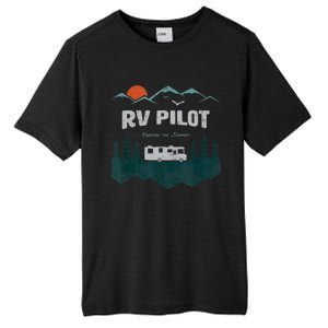 Funny Rv Pilot Camping Gift Funny Motorhome Travel Vacation Gift Tall Fusion ChromaSoft Performance T-Shirt