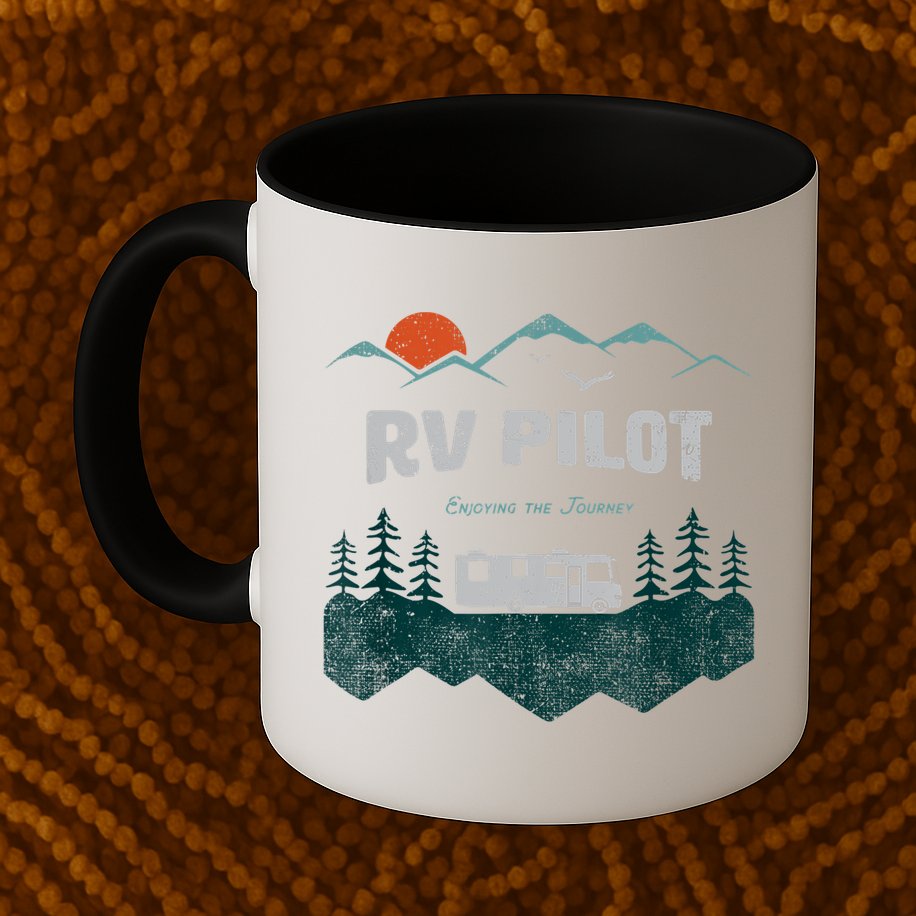 Funny Rv Pilot Camping Gift Funny Motorhome Travel Vacation Gift Mug