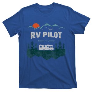 Funny Rv Pilot Camping Gift Funny Motorhome Travel Vacation Gift T-Shirt