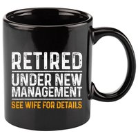 Funny Retirement Party M.E.Ns Dad Humor Classic Fit 11oz C Handle Ceramic Mug