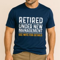 Funny Retirement Party M.E.Ns Dad Humor Classic Fit Cooling Performance Crew T-Shirt
