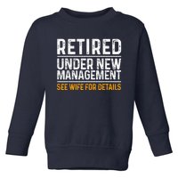 Funny Retirement Party M.E.Ns Dad Humor Classic Fit Toddler Sweatshirt