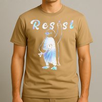 Funny Resist Penguins Cool Retro I Stand With Penguins T-Shirt