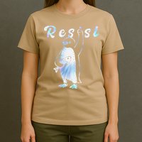 Funny Resist Penguins Cool Retro I Stand With Penguins T-Shirt