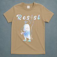 Funny Resist Penguins Cool Retro I Stand With Penguins T-Shirt