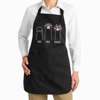 Funny Rock Paper Scissors Cat Paws Apron