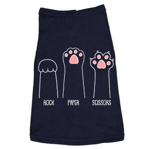 Funny Rock Paper Scissors Cat Paws Doggie Tank