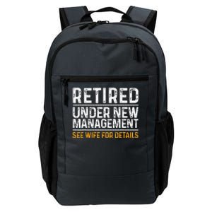 Funny Retirement Party Dad Humor Classic Fit Daily Commute Backpack