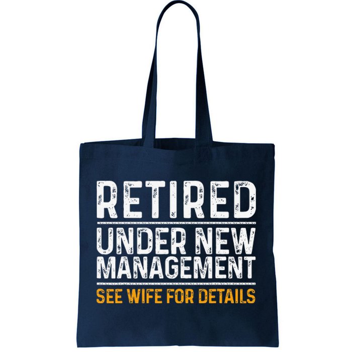 Funny Retirement Party Dad Humor Classic Fit Tote Bag