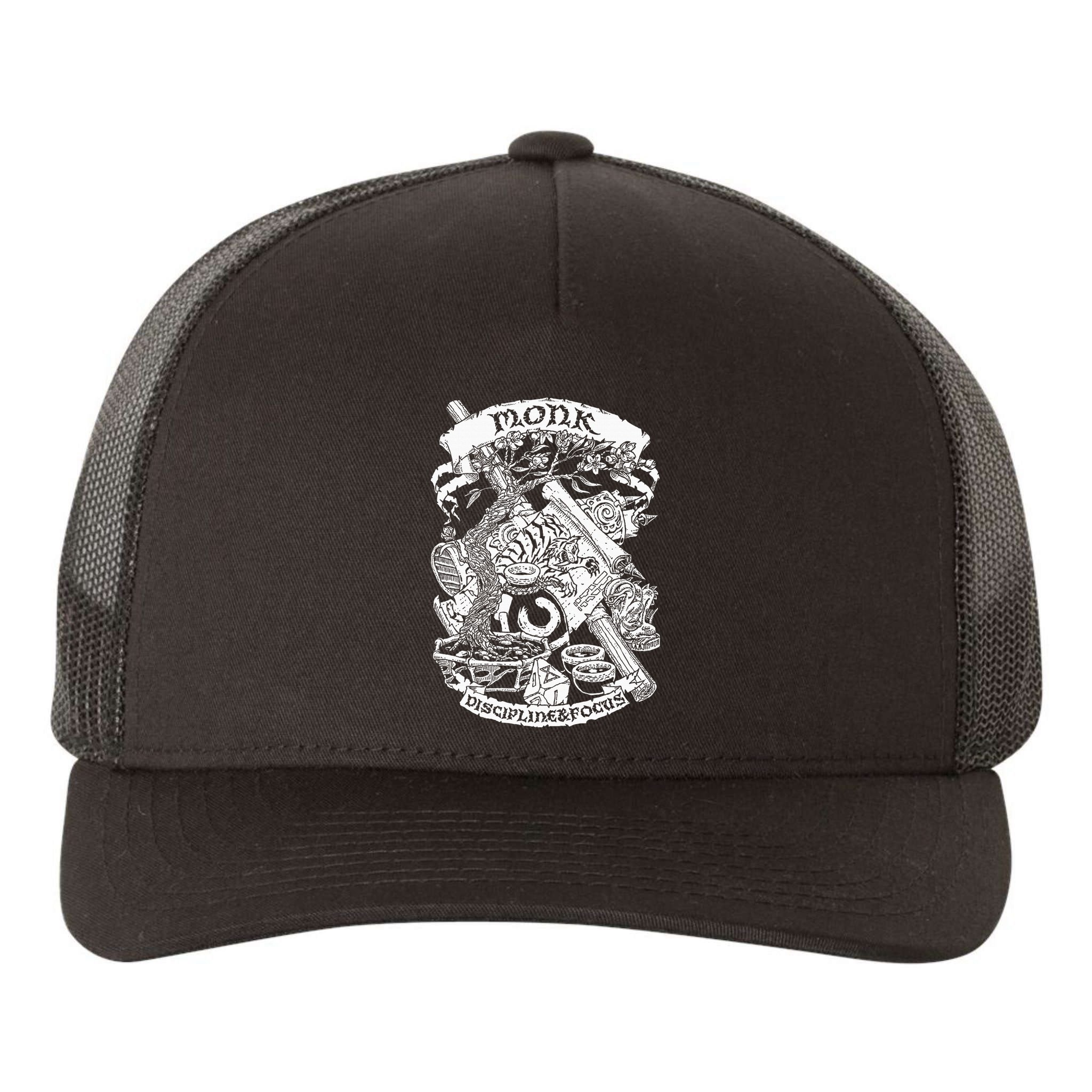 Fantasy Role Playing Game Monk Yupoong Adult 5-Panel Trucker Hat