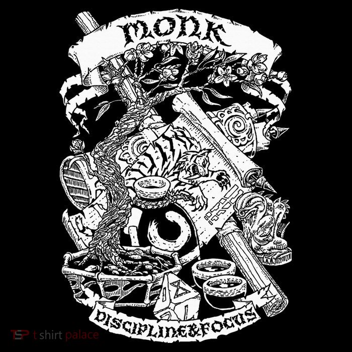Fantasy Role Playing Game Monk Hoodie