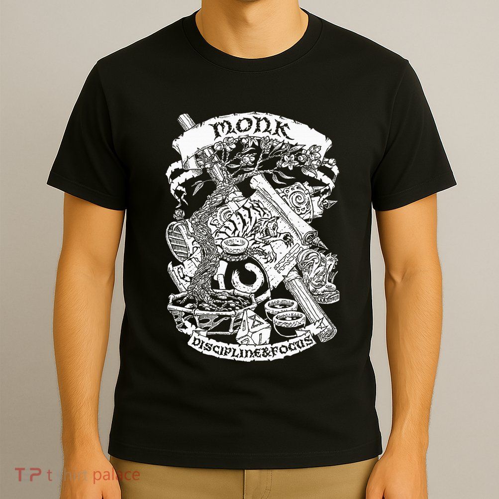 Fantasy Role Playing Game Monk T-Shirt