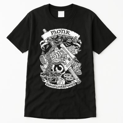 Fantasy Role Playing Game Monk Tall T-Shirt