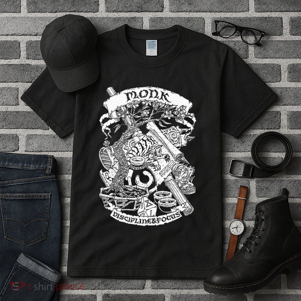 Fantasy Role Playing Game Monk Tall T-Shirt