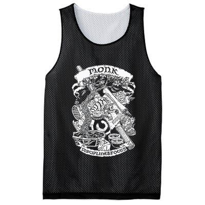 Fantasy Role Playing Game Monk Mesh Reversible Basketball Jersey Tank