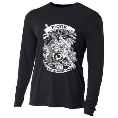 Fantasy Role Playing Game Monk Cooling Performance Long Sleeve Crew