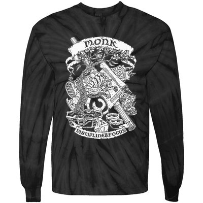 Fantasy Role Playing Game Monk Tie-Dye Long Sleeve Shirt