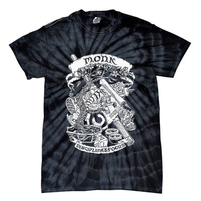 Fantasy Role Playing Game Monk Tie-Dye T-Shirt