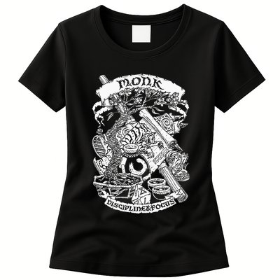 Fantasy Role Playing Game Monk Womens T-Shirt