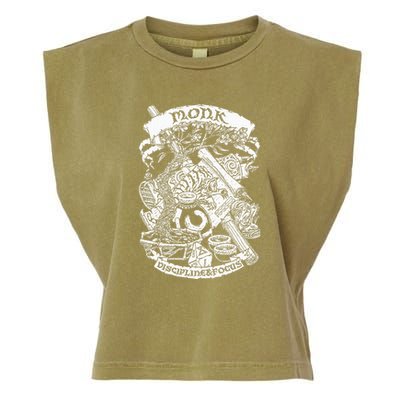 Fantasy Role Playing Game Monk Garment-Dyed Women's Muscle Tee
