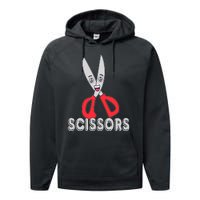 Funny Rock Paper Scissors Halloween Group Costume Performance Fleece Hoodie