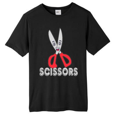 Funny Rock Paper Scissors Halloween Group Costume Tall Fusion ChromaSoft Performance T-Shirt