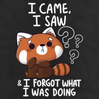 Forgetful Red Panda Cool Comfort Performance Bucket Hat