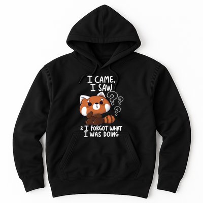 Forgetful Red Panda Hoodie