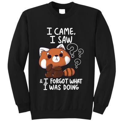 Forgetful Red Panda Sweatshirt