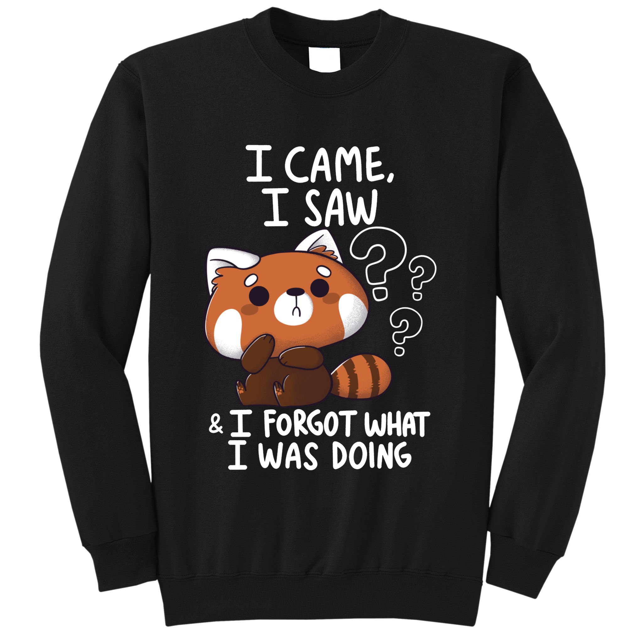 Forgetful Red Panda Sweatshirt