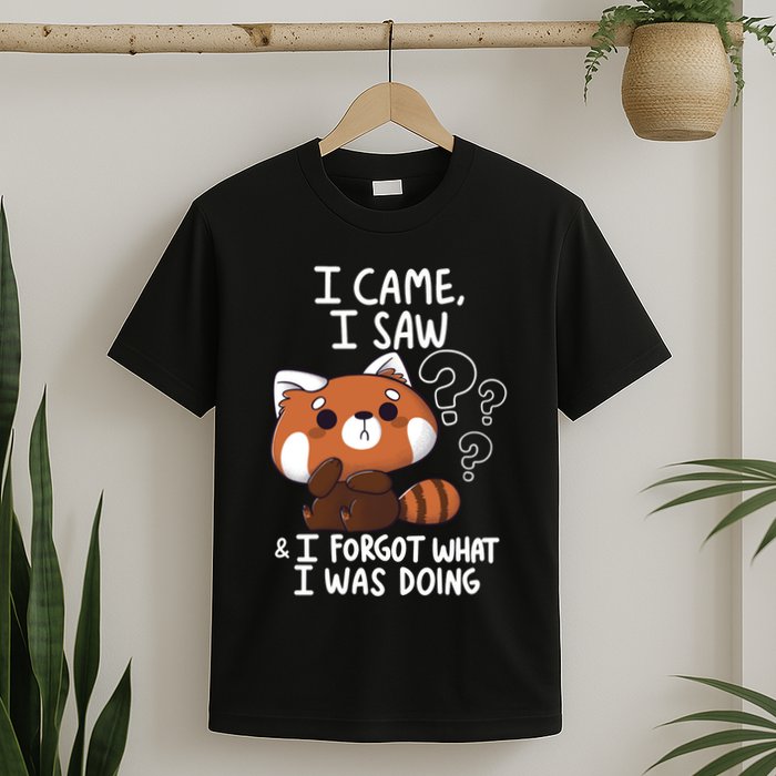 Forgetful Red Panda T-Shirt