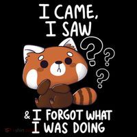 Forgetful Red Panda Button