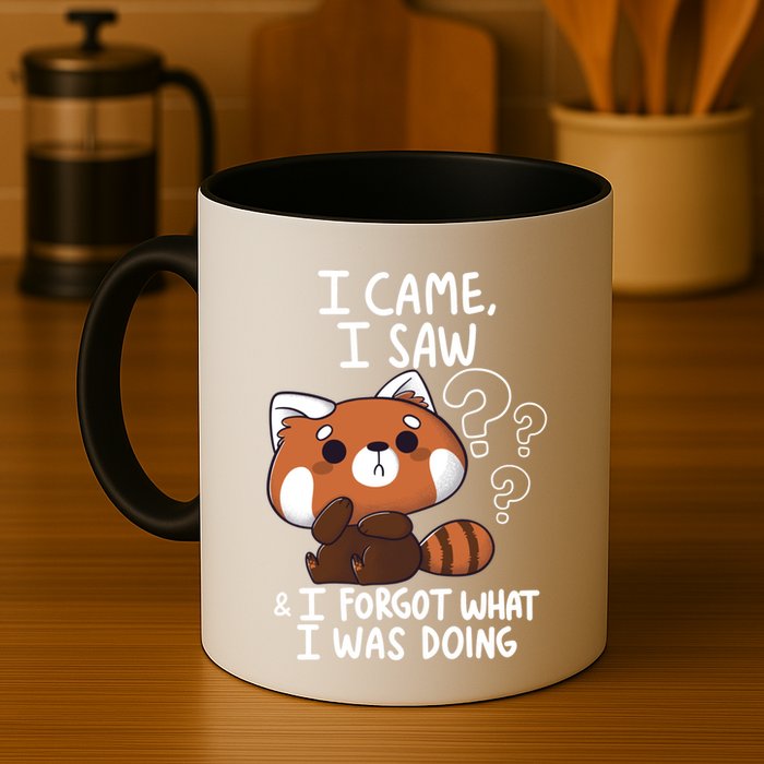 Forgetful Red Panda Mug