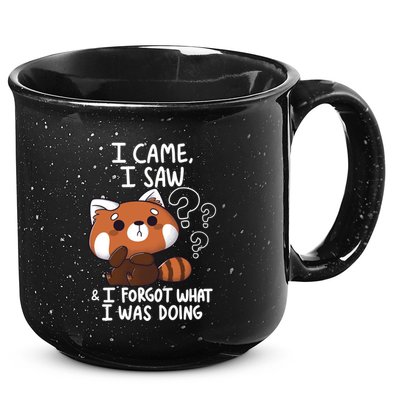 Forgetful Red Panda 15oz Campfire Ceramic Mug