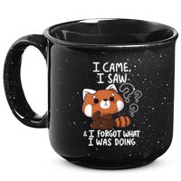 Forgetful Red Panda 15oz Campfire Ceramic Mug