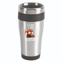 Forgetful Red Panda 16oz Travel Tumbler
