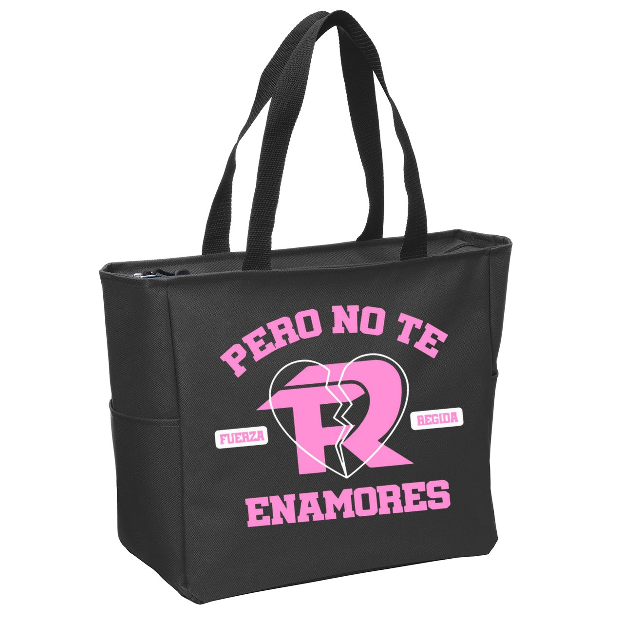 Fuerza Regida Pero No Te Enamores Zip Tote Bag