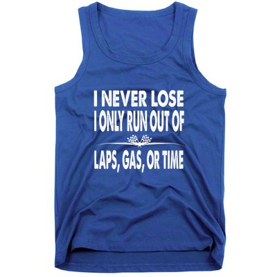 Funny Racing Quote Dirt Track Stock Car Races Auto Racing Gift Tank Top