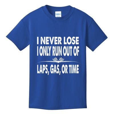 Funny Racing Quote Dirt Track Stock Car Races Auto Racing Gift Kids T-Shirt