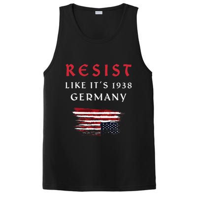 Funny Resist Quote Resist Like Its 1938 Germany PosiCharge Competitor Tank