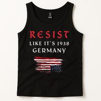 Funny Resist Quote Resist Like Its 1938 Germany Tank Top