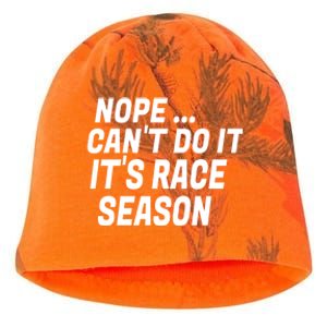 Funny Racing Quote Auto Racing Dirt Track Racing Gift Kati - Camo Knit Beanie