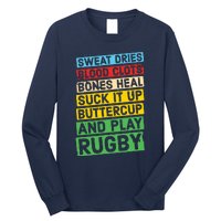 Funny Rugby Quote Play Rugby Long Sleeve Shirt