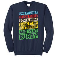 Funny Rugby Quote Play Rugby Sweatshirt